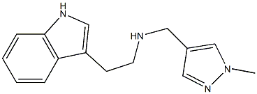 [2-(1H-indol-3-yl)ethyl][(1-methyl-1H-pyrazol-4-yl)methyl]amine