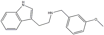 [2-(1H-indol-3-yl)ethyl][(3-methoxyphenyl)methyl]amine