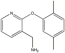 [2-(2,5-dimethylphenoxy)pyridin-3-yl]methylamine