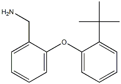 [2-(2-tert-butylphenoxy)phenyl]methanamine Structure