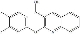 [2-(3,4-dimethylphenoxy)quinolin-3-yl]methanol