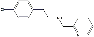 [2-(4-chlorophenyl)ethyl](pyridin-2-ylmethyl)amine|