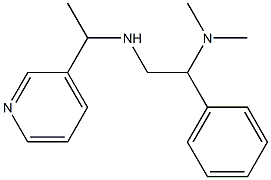 [2-(dimethylamino)-2-phenylethyl][1-(pyridin-3-yl)ethyl]amine|
