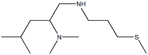 [2-(dimethylamino)-4-methylpentyl][3-(methylsulfanyl)propyl]amine