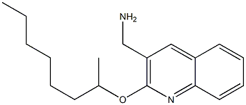 [2-(octan-2-yloxy)quinolin-3-yl]methanamine