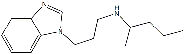 [3-(1H-1,3-benzodiazol-1-yl)propyl](pentan-2-yl)amine Structure