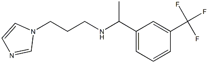 [3-(1H-imidazol-1-yl)propyl]({1-[3-(trifluoromethyl)phenyl]ethyl})amine
