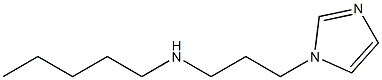 [3-(1H-imidazol-1-yl)propyl](pentyl)amine Structure