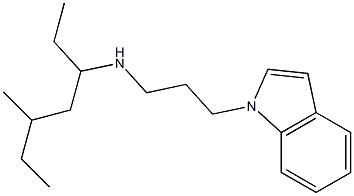 [3-(1H-indol-1-yl)propyl](5-methylheptan-3-yl)amine|