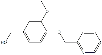 [3-methoxy-4-(pyridin-2-ylmethoxy)phenyl]methanol