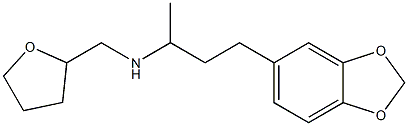 [4-(2H-1,3-benzodioxol-5-yl)butan-2-yl](oxolan-2-ylmethyl)amine Structure