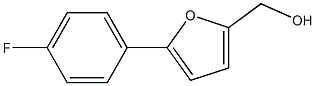 [5-(4-fluorophenyl)furan-2-yl]methanol Structure