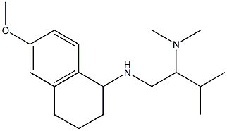 {1-[(6-methoxy-1,2,3,4-tetrahydronaphthalen-1-yl)amino]-3-methylbutan-2-yl}dimethylamine