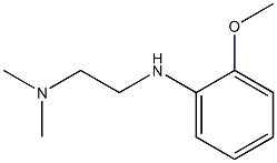 {2-[(2-methoxyphenyl)amino]ethyl}dimethylamine Structure