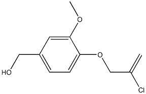  {4-[(2-chloroprop-2-en-1-yl)oxy]-3-methoxyphenyl}methanol