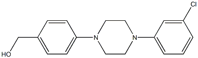 {4-[4-(3-chlorophenyl)piperazin-1-yl]phenyl}methanol
