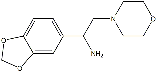 1-(1,3-benzodioxol-5-yl)-2-morpholin-4-ylethanamine