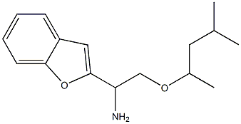 1-(1-benzofuran-2-yl)-2-[(4-methylpentan-2-yl)oxy]ethan-1-amine