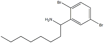  1-(2,5-dibromophenyl)octan-1-amine