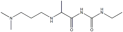 1-(2-{[3-(dimethylamino)propyl]amino}propanoyl)-3-ethylurea