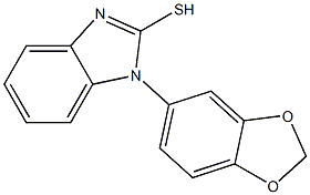 1-(2H-1,3-benzodioxol-5-yl)-1H-1,3-benzodiazole-2-thiol