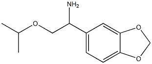 1-(2H-1,3-benzodioxol-5-yl)-2-(propan-2-yloxy)ethan-1-amine|