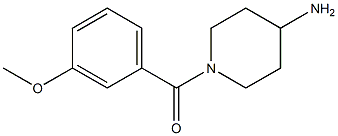 1-(3-methoxybenzoyl)piperidin-4-amine|