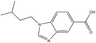 1-(3-methylbutyl)-1H-1,3-benzodiazole-5-carboxylic acid