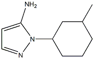 1-(3-methylcyclohexyl)-1H-pyrazol-5-amine Structure