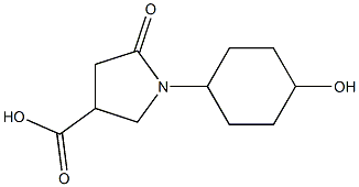 1-(4-hydroxycyclohexyl)-5-oxopyrrolidine-3-carboxylic acid