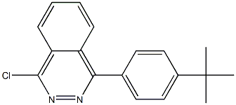 1-(4-tert-butylphenyl)-4-chlorophthalazine Struktur