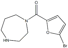 1-(5-bromo-2-furoyl)-1,4-diazepane Structure