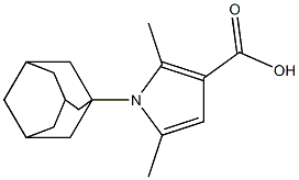 1-(adamantan-1-yl)-2,5-dimethyl-1H-pyrrole-3-carboxylic acid