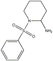 1-(benzenesulfonyl)piperidin-2-amine Struktur