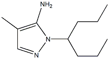 1-(heptan-4-yl)-4-methyl-1H-pyrazol-5-amine|