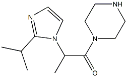 1-(piperazin-1-yl)-2-[2-(propan-2-yl)-1H-imidazol-1-yl]propan-1-one