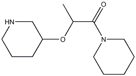 1-(piperidin-1-yl)-2-(piperidin-3-yloxy)propan-1-one