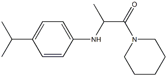 1-(piperidin-1-yl)-2-{[4-(propan-2-yl)phenyl]amino}propan-1-one