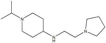 1-(propan-2-yl)-N-[2-(pyrrolidin-1-yl)ethyl]piperidin-4-amine