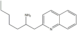 1-(quinolin-2-yl)heptan-2-amine Structure