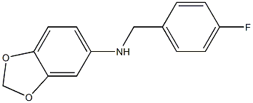 1,3-benzodioxol-5-yl(4-fluorophenyl)methylamine