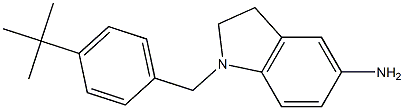 1-[(4-tert-butylphenyl)methyl]-2,3-dihydro-1H-indol-5-amine