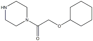 1-[(cyclohexyloxy)acetyl]piperazine