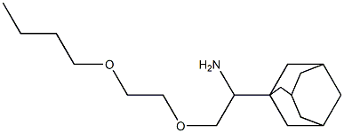  1-[1-amino-2-(2-butoxyethoxy)ethyl]adamantane