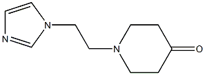 1-[2-(1H-imidazol-1-yl)ethyl]piperidin-4-one|