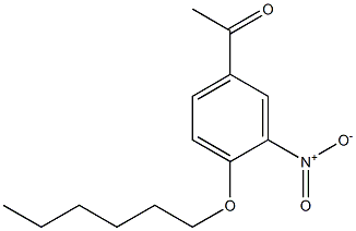  1-[4-(hexyloxy)-3-nitrophenyl]ethan-1-one