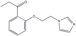 1-{2-[2-(1H-imidazol-1-yl)ethoxy]phenyl}propan-1-one|