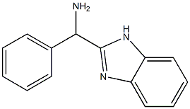 1H-1,3-benzodiazol-2-yl(phenyl)methanamine Struktur