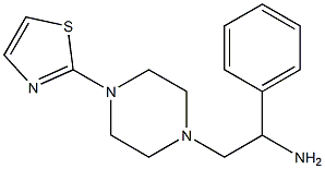 1-phenyl-2-[4-(1,3-thiazol-2-yl)piperazin-1-yl]ethan-1-amine