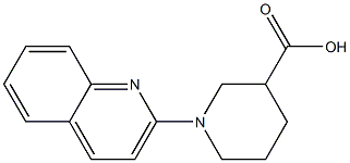 1-quinolin-2-ylpiperidine-3-carboxylic acid Structure
